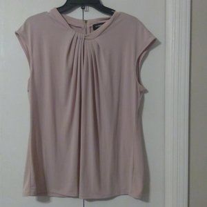 Liz Claiborne Large Blush Pink Blouse